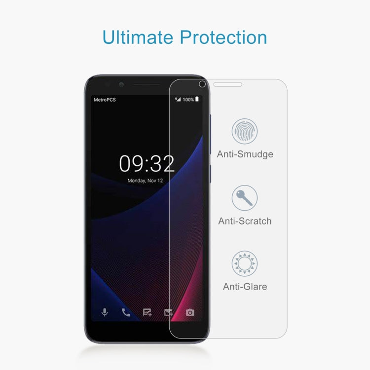Pellicole in vetro temperato 0,26 mm 9H per modelli compatibili Alcatel e BQ 10