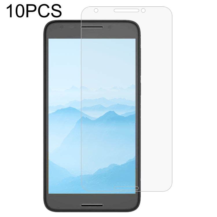 Pellicole in vetro temperato 0,26 mm 9H per modelli compatibili Alcatel e BQ 10