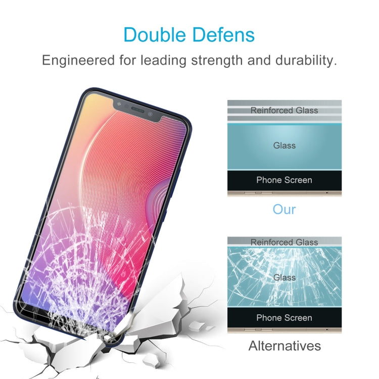 Pellicole in vetro temperato 0,26 mm 9H per smartphone Infinix (10 pezzi)