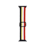 Cinturino in nylon intrecciato per Apple Watch regolabile