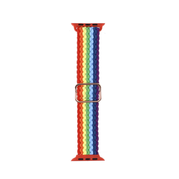 Cinturino in nylon intrecciato per Apple Watch regolabile