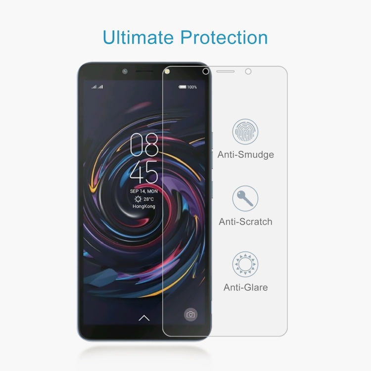 Pellicole in vetro temperato 0,26 mm 9H per smartphone Tecno Spark Youth e
