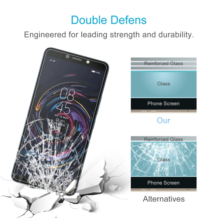 Pellicole in vetro temperato 0,26 mm 9H per smartphone Tecno Spark Youth e