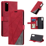 Custodia flip in pelle con giunzione orizzontale per vivo Y17 Y20 Y51 Y72 iQOO