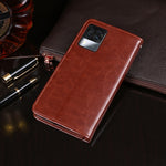 Custodia in pelle con supporto e slot per carte per Cubot X50, Huawei nova 9 e