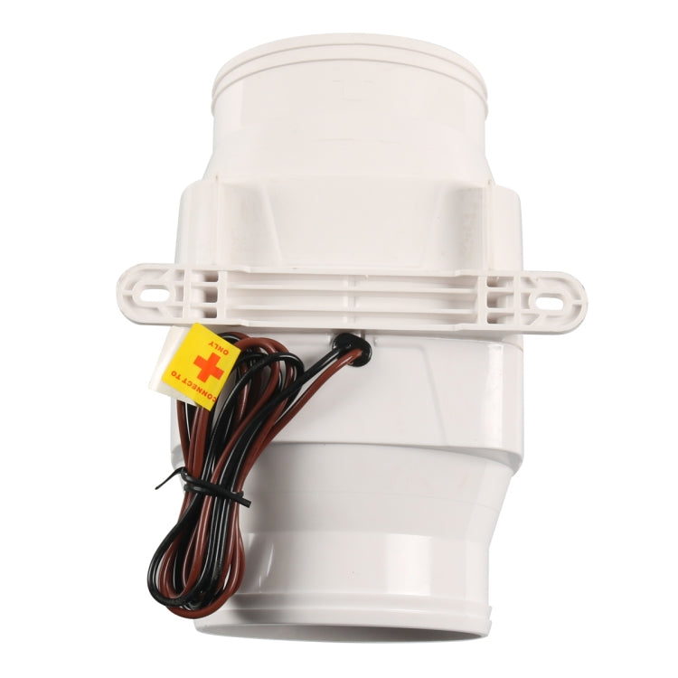 Ventola di scarico 4 pollici 12V a 6 pale in ABS