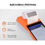 Stampante portatile POS con schermo HD 5,5" e NFC