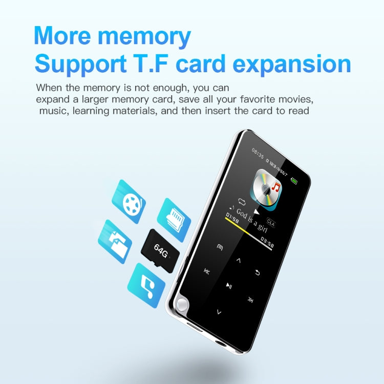 Lettore MP3 Bluetooth portatile M25 4-64GB