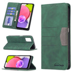 Custodia portafoglio in pelle con chiusura magnetica per Samsung
