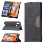 Custodia portafoglio in pelle con chiusura magnetica per Samsung