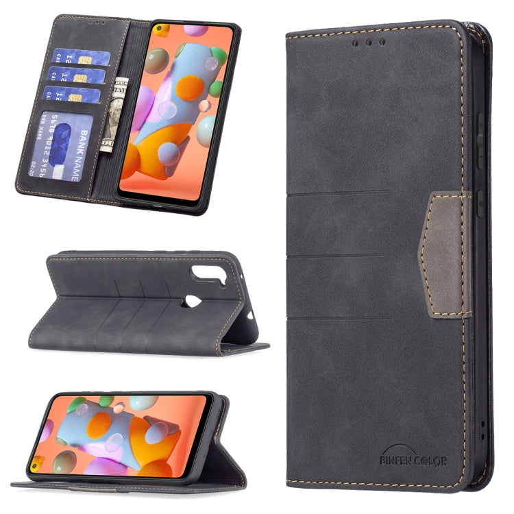 Custodia portafoglio in pelle con chiusura magnetica per Samsung