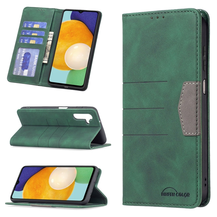 Custodia portafoglio in pelle con chiusura magnetica per Samsung