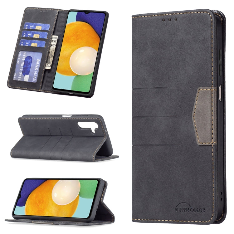 Custodia portafoglio in pelle con chiusura magnetica per Samsung