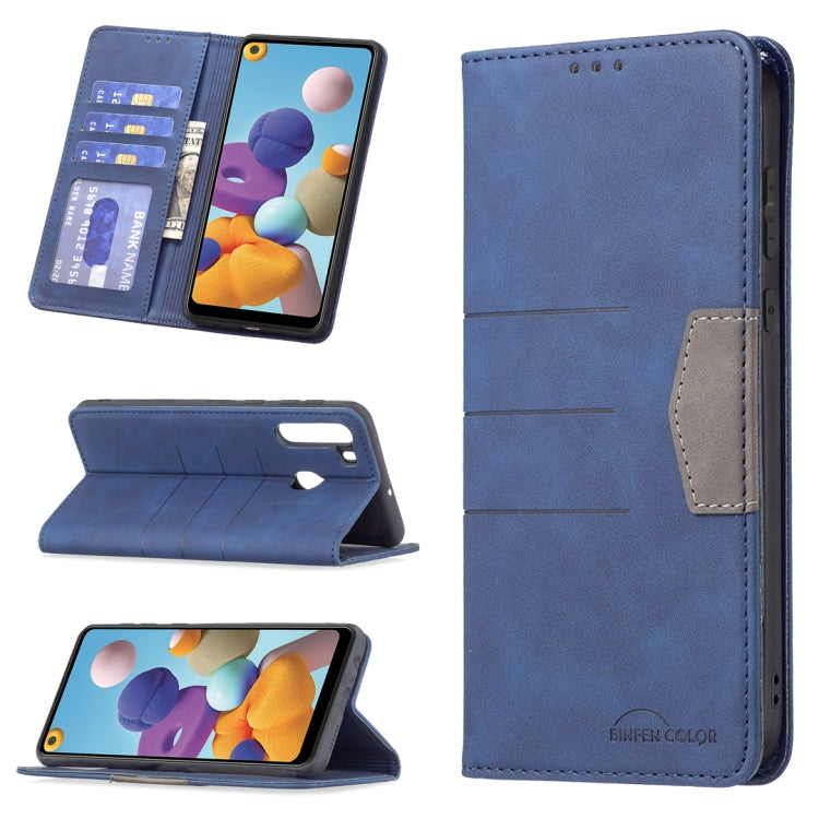 Custodia portafoglio in pelle con chiusura magnetica per Samsung