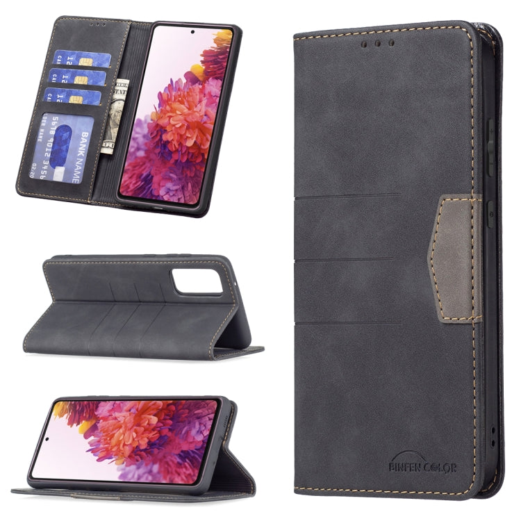 Custodia portafoglio in pelle con chiusura magnetica per Samsung