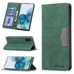 Custodia portafoglio in pelle con chiusura magnetica per Samsung