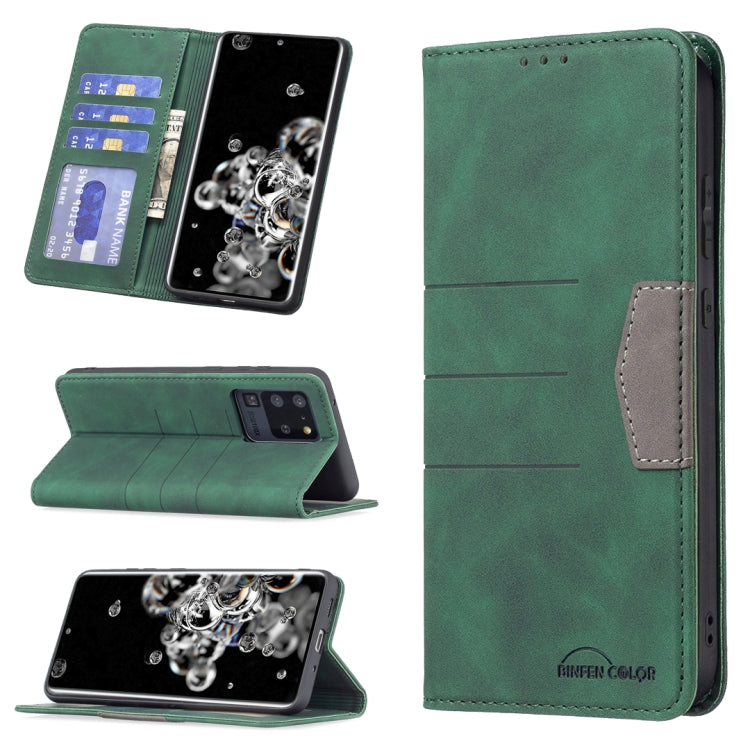 Custodia portafoglio in pelle con chiusura magnetica per Samsung