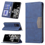 Custodia portafoglio in pelle con chiusura magnetica per Samsung