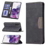Custodia portafoglio in pelle con chiusura magnetica per Samsung