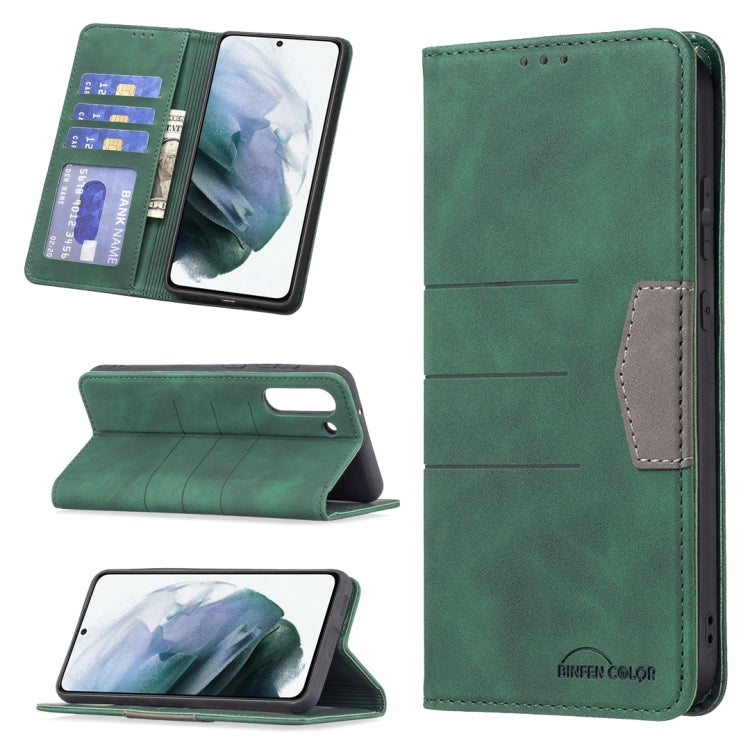 Custodia portafoglio in pelle con chiusura magnetica per Samsung