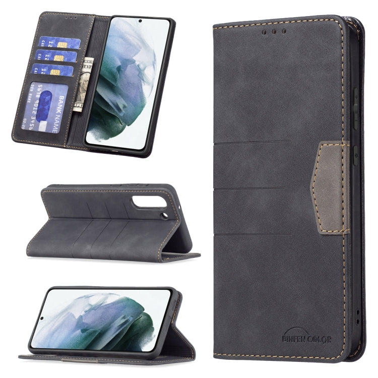 Custodia portafoglio in pelle con chiusura magnetica per Samsung