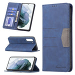 Custodia portafoglio in pelle con chiusura magnetica per Samsung