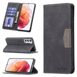 Custodia portafoglio in pelle con chiusura magnetica per Samsung