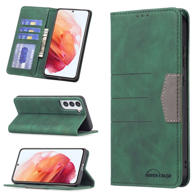 Custodia portafoglio in pelle con chiusura magnetica per Samsung