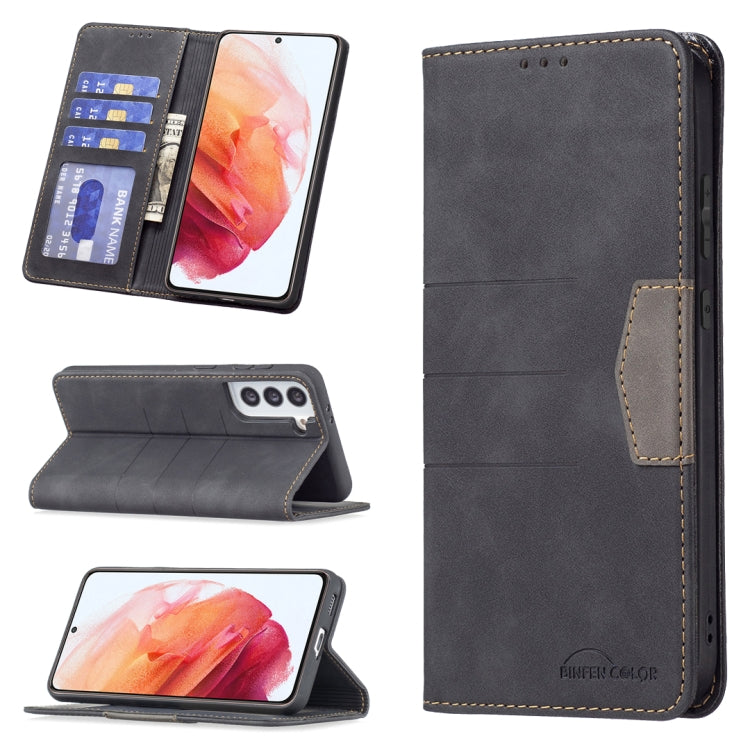 Custodia portafoglio in pelle con chiusura magnetica per Samsung