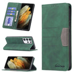 Custodia portafoglio in pelle con chiusura magnetica per Samsung
