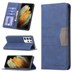 Custodia portafoglio in pelle con chiusura magnetica per Samsung