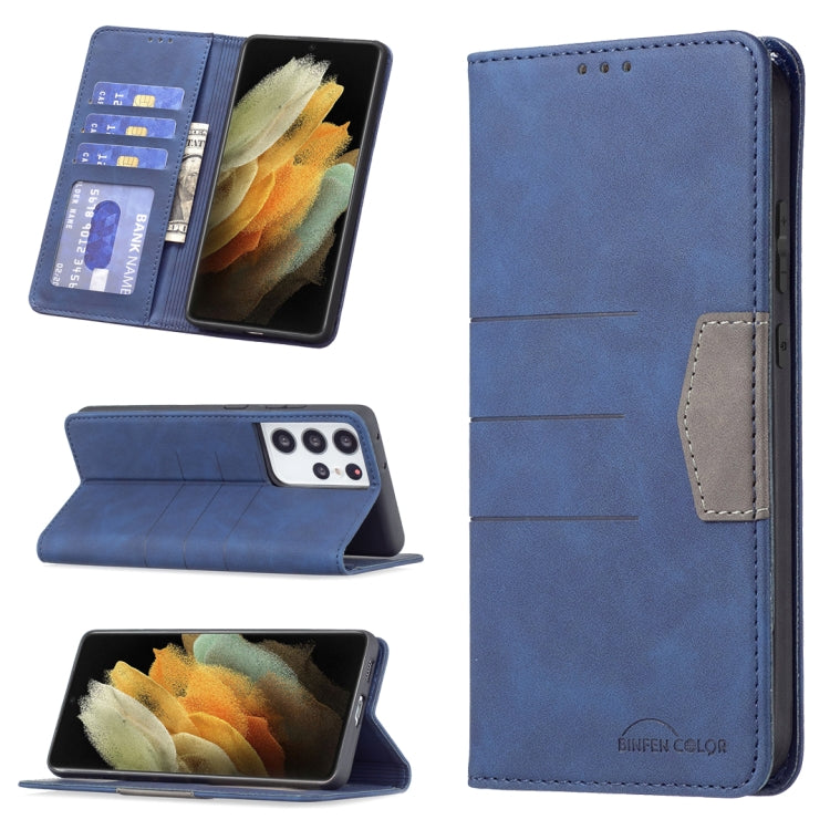 Custodia portafoglio in pelle con chiusura magnetica per Samsung
