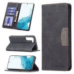 Custodia portafoglio in pelle con chiusura magnetica per Samsung