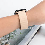 Cinturino magnetico in silicone per Apple Watch serie 1-7