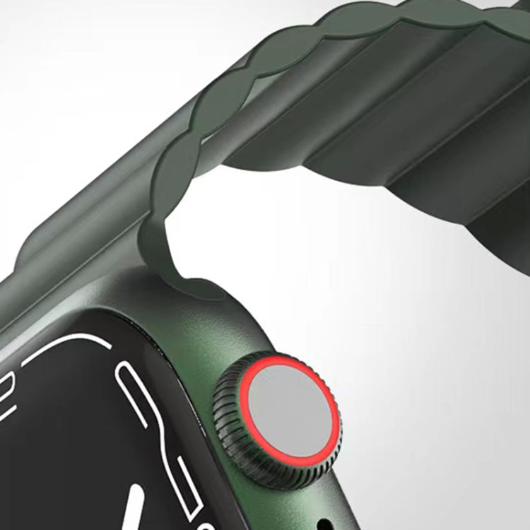 Cinturino magnetico in silicone per Apple Watch serie 1-7