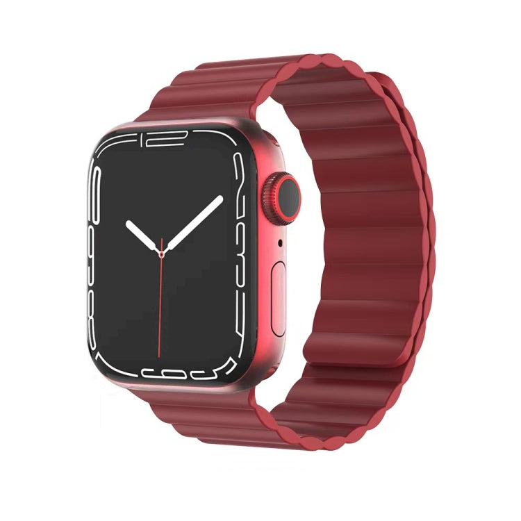 Cinturino magnetico in silicone per Apple Watch serie 1-7
