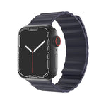Cinturino magnetico in silicone per Apple Watch serie 1-7
