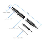 Penna registratore vocale digitale Q90 con riduzione rumore 4-32G