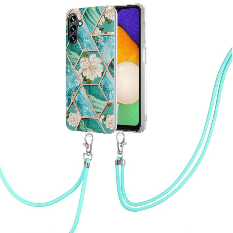 Custodia TPU con fiore in marmo per Xiaomi Mi 11T Pro