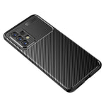 Custodia TPU antiurto con fibra di carbonio per Samsung Galaxy A5