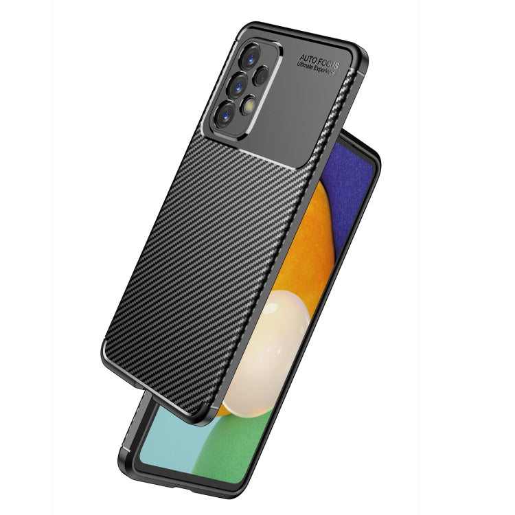 Custodia TPU antiurto con fibra di carbonio per Samsung Galaxy A5