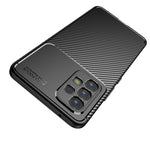 Custodia TPU antiurto con fibra di carbonio per Samsung Galaxy A5