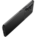 Custodia TPU antiurto con fibra di carbonio per Samsung Galaxy A5