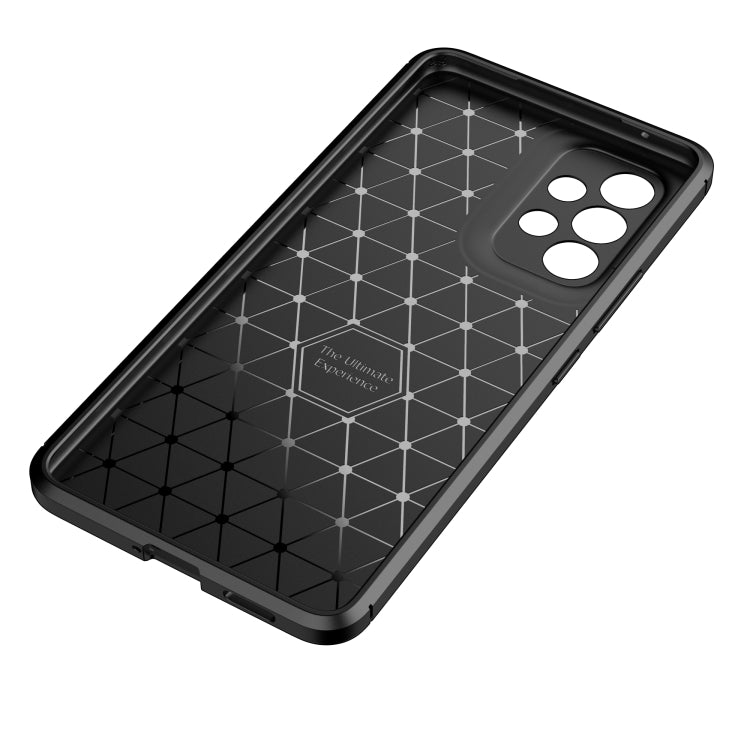 Custodia TPU antiurto con fibra di carbonio per Samsung Galaxy A5