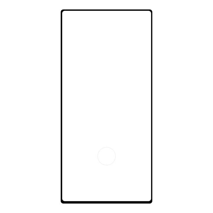Pellicola vetro temperato con bordo curvo 3D per Galaxy S22 Ultra