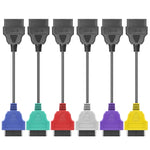 Pacchetto 6 cavi adattatori OBD per Fiat ECU