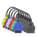Pacchetto 6 cavi adattatori OBD per Fiat ECU
