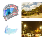Visiera casco moto antivento anti-UV per AGV K1 K3SV K5