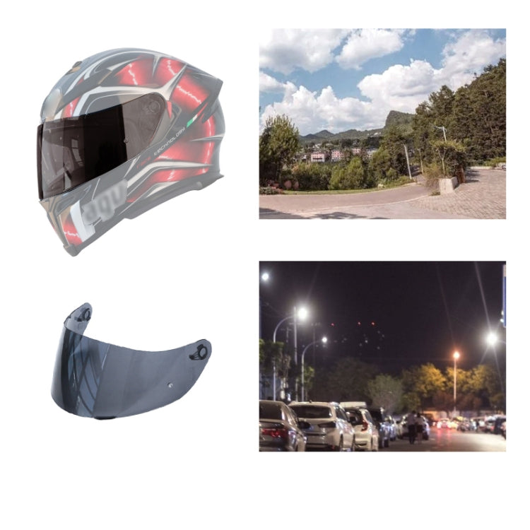 Visiera casco moto antivento anti-UV per AGV K1 K3SV K5