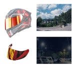 Visiera casco moto antivento anti-UV per AGV K1 K3SV K5